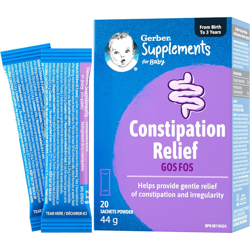 Gerber Supplements for Baby Constipation Relief – 20 Sachets