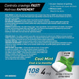 Thrive Nicotine Replacement Gum, 4mg Extra Strength, Mint, 108 Count