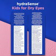 HydraSense Kids Dry Eye Relief Lubricant Eye Drops, Preservative-Free, 20 Single-Use Vials
