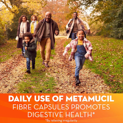 Metamucil 3 in 1 MultiHealth Fibre Capsules - 160 ct