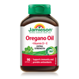 Jamieson Extra Strength Oregano Oil 180 mg Softgels with Vitamin D3 & E, 90 Count