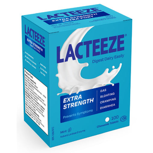 Lacteeze Extra Strength Tablets, 100 Count