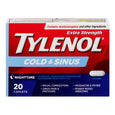 Tylenol Cold & Sinus Nighttime 20 Caplets
