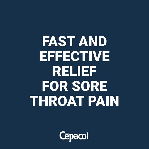 Cepacol - Sensations Sore Throat & Cough Lozenges - 16 Lozenges - sore throat relief features