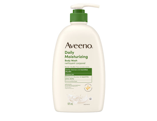 Aveeno Daily Moisturizing Body Wash - 975 mL product packaging
