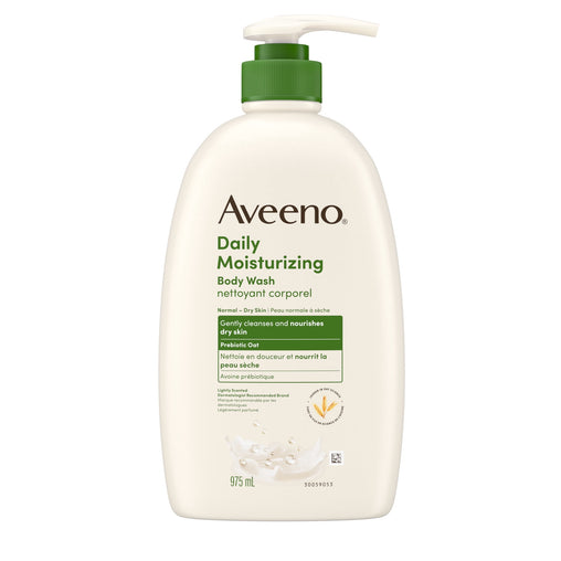 Aveeno Daily Moisturizing Body Wash - 975 mL product packaging
