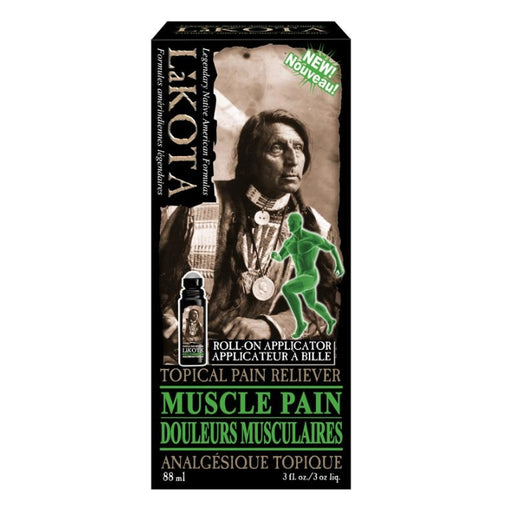 Lakota Roll-On Muscle Pain Reliever – 88 mL