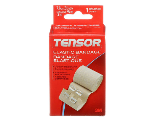 3M Tensor Elastic Bandage, 3 in Wide - 1 Roll product packaging