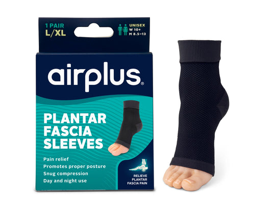 Airplus Plantar Fascia Support Sleeve, Large/Extra Large - 1 Count product packaging