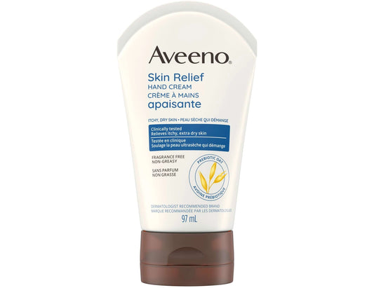 Aveeno Skin Relief Hand Cream - 97 mL product packaging