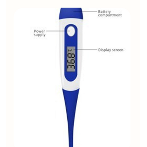 Digital Thermometer with Automatic Alarm | Fast Temperature Monitor