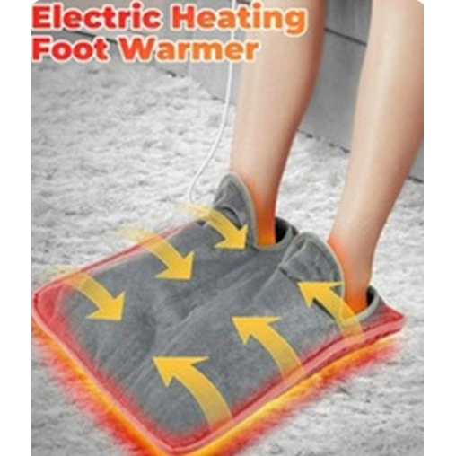 Electric Heated Foot Warmer | Cozy Electric Foot Heating Pad for Comfort