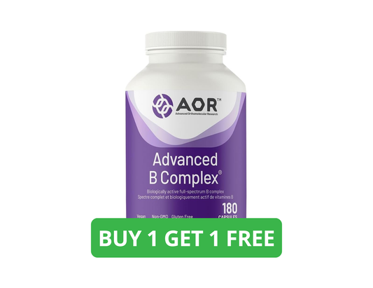 AOR Advanced B Complex – 180 Capsules