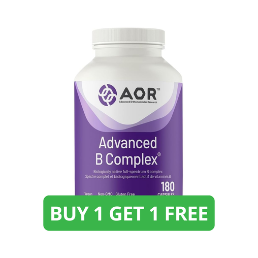 AOR Advanced B Complex – 180 Capsules