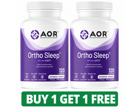 AOR Ortho Sleep 443 mg – 120 Capsules (2-Pack, Total: 240 Capsules)