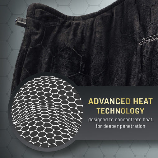 Sunbeam AdvancedHeat Standard Heating Pad, 12 x 15 in - 1 Unit benefit and feature information