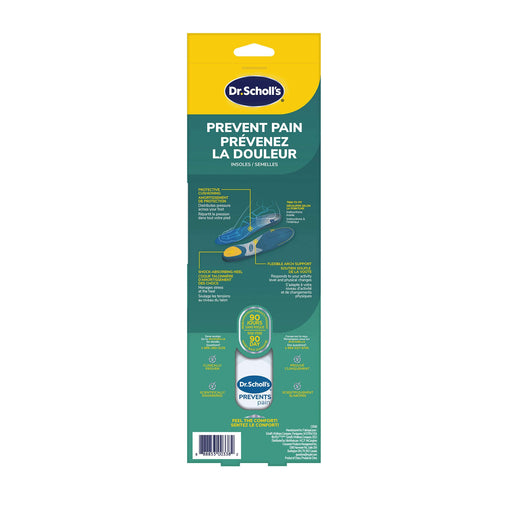 Dr. Scholl's Prevent Pain Protective Insoles for Men, Sizes 8–14 - 1 Pair product detail 2