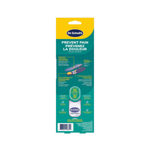 Dr. Scholl's Prevent Pain Protective Insoles for Women, Sizes 6–10 - 1 Pair product detail 2