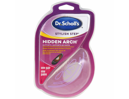 Dr. Scholl's Arch Cushions for Flats and Sandals, Women's Sizes 6–10 - 1 Pair product packaging