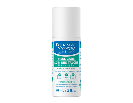 Dermal Therapy Heel Care Liquid Roll-On - 90 mL product packaging