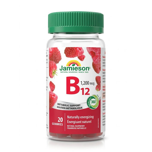 Travel Size Jamieson Vitamin B12 1,200 mcg - 20 Gummies