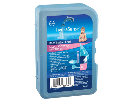 hydraSense Baby Nasal Aspirator Starter Kit - 1 Kit product packaging