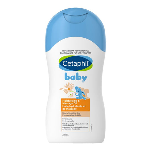 Cetaphil Baby Moisturizing Oil - 200 mL product packaging