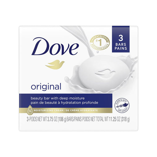 Dove Original Beauty Bar with Deep Moisture 3 x 106g