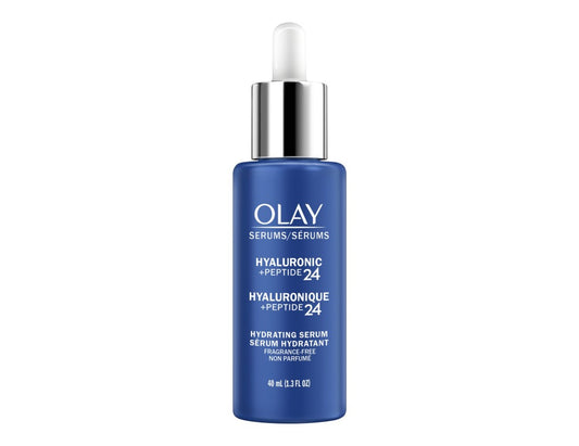 Olay Serums Hyaluronic + Peptide 24 Hydrating Serum, 40 mL