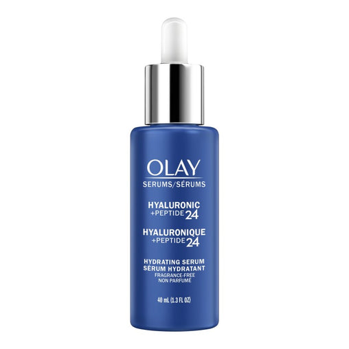 Olay Serums Hyaluronic + Peptide 24 Hydrating Serum, 40 mL