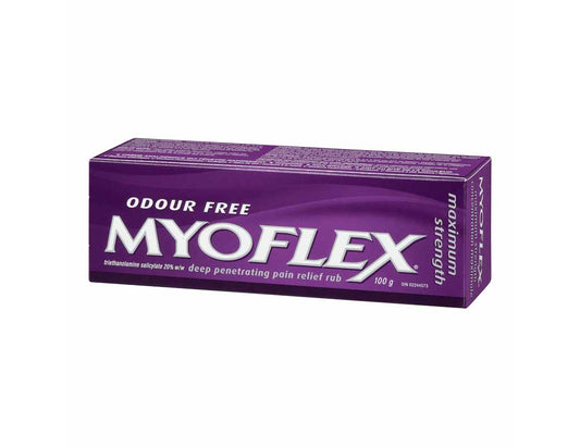 Myoflex Maximum Strength Pain Relief Cream - 100 g product packaging