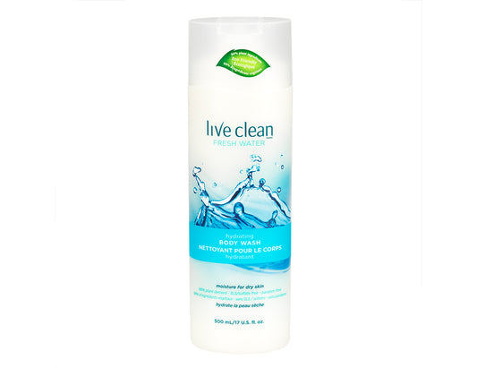 Live Clean Spa Therapy Moisturizing Body Wash, 500 mL
