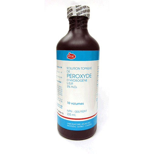 Atlas Hydrogen Peroxide 3% 10 Volume, 500 mL