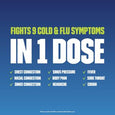 Mucinex Multi-Action liquid nine-symptom relief information