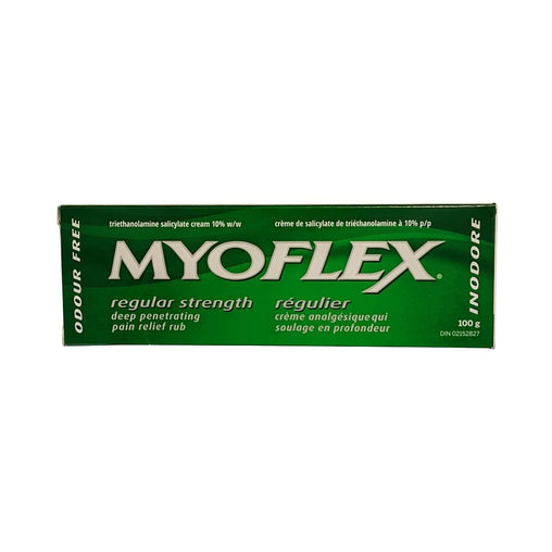 Myoflex Regular Strength Pain Relief Cream - 100 g product packaging