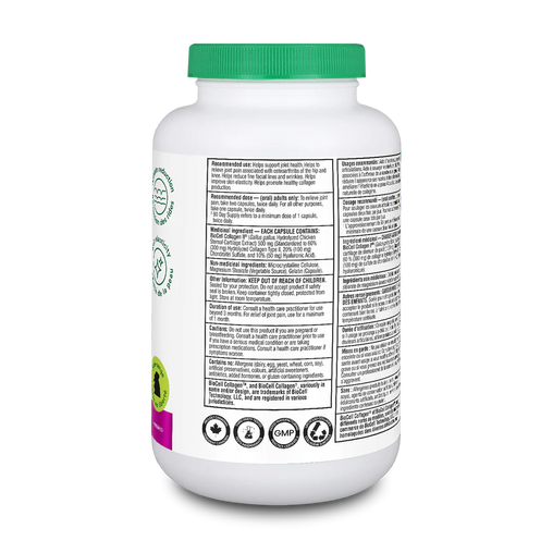 Organika BioCell Collagen Capsules, 180 ct