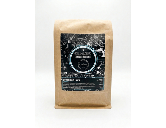 Old School Jitterbug Java | Nougat Chocolate Toffee Coffee