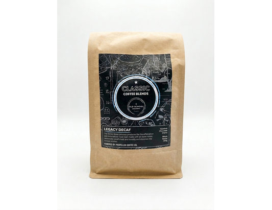 Old School Legacy Decaf Coffee | Classic Smooth Decaffeinated Blend