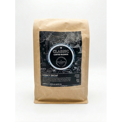 Old School Legacy Decaf Coffee | Classic Smooth Decaffeinated Blend
