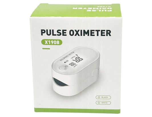 Pulse Oximeter X1908 – Oxygen Saturation & Pulse Rate with Easy-to-Read Display