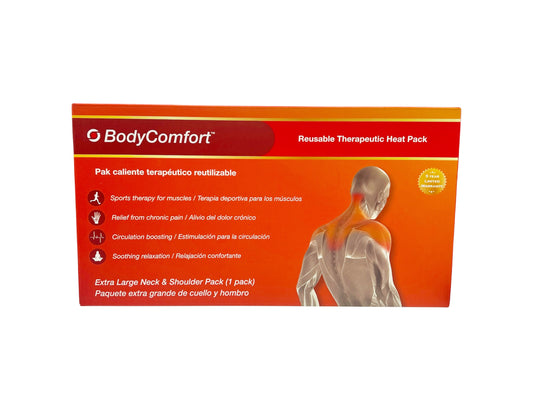 BodyComfort Reusable Therapeutic Heat Pack – Extra Large Neck & Shoulder