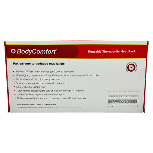 BodyComfort Reusable Therapeutic Heat Pack – Extra Large Neck & Shoulder