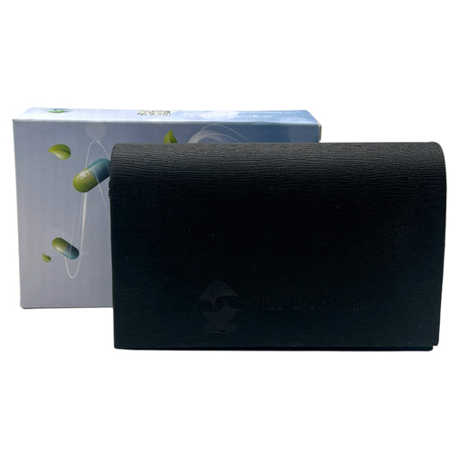 Weekly Pill Organizer with 7-Day Removable Compartments & Case