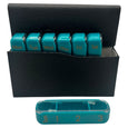 Weekly Pill Organizer with 7-Day Removable Compartments & Case