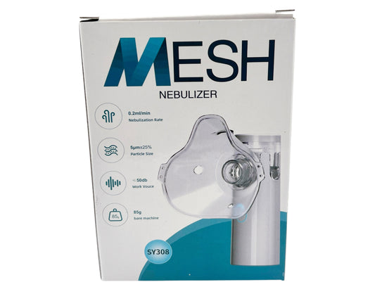 Portable Mesh Nebulizer with Adult & Child Masks