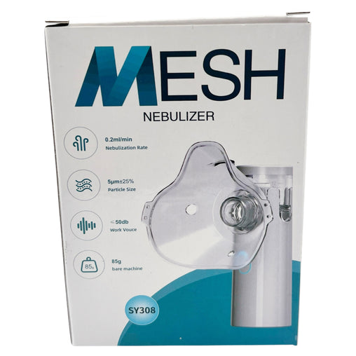Portable Mesh Nebulizer with Adult & Child Masks