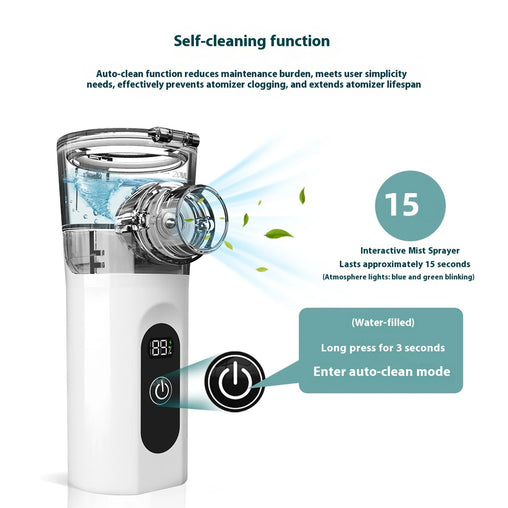 Digital Display Portable Mesh Nebulizer Machine