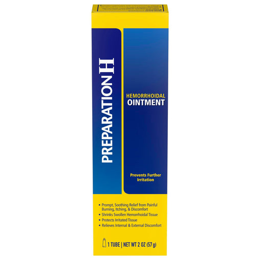 Preparation H Multi-Symptom Hemorrhoid Relief Ointment 57 g current packaging