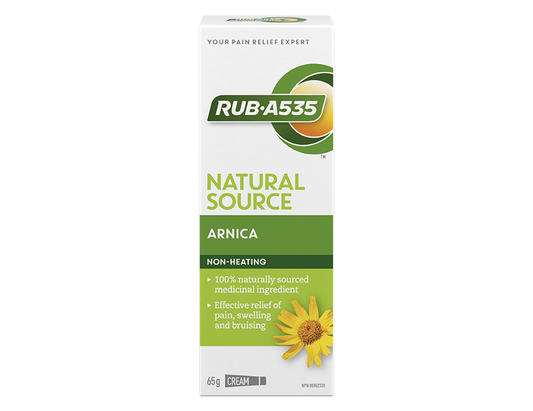Rub A535 Natural Source Arnica Maximum Strength Cream - 65 g product packaging