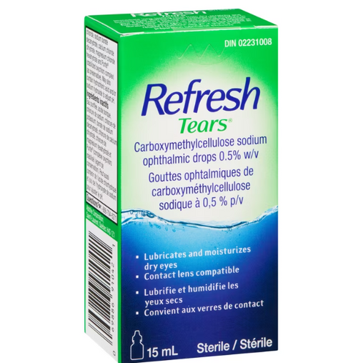 Refresh Tears Lubricant Eye Drops 0.5% - 15 mL
